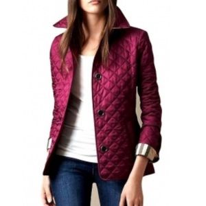 Burberry quilted jacket great condition